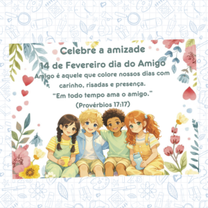 Cartaz dia do Amigo
